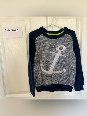 Mini Boden Nautical Sweater size 5/6